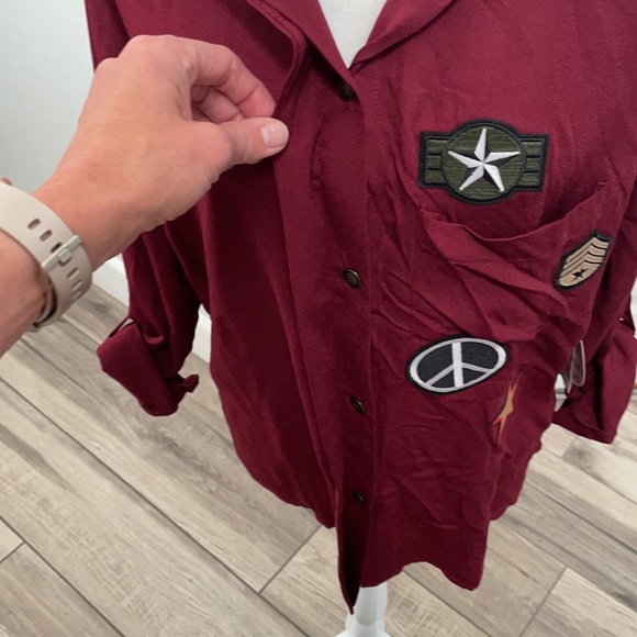 Gypsies and Moondust buttoned down shirt - Picture 8 of 14